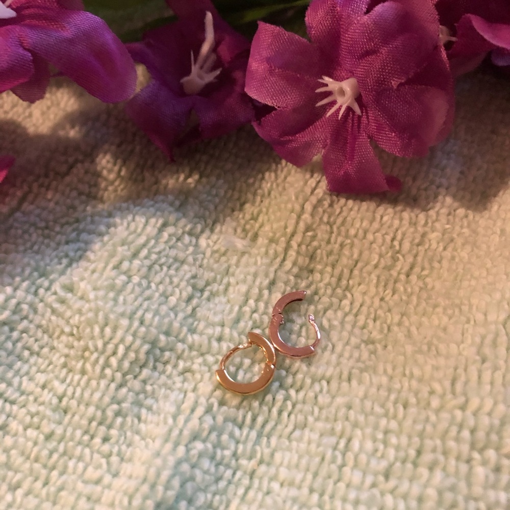 3 pr. of pierced earrings for $25. Gold earrings